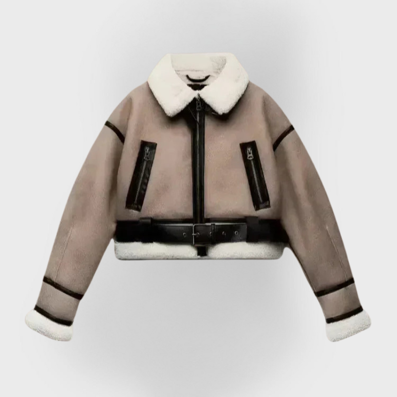 MP | Veste en cuir polyvalente kaki