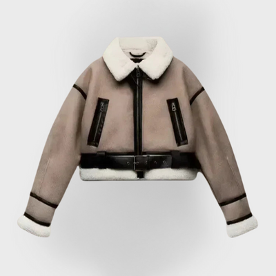 MP | Veste en cuir polyvalente kaki