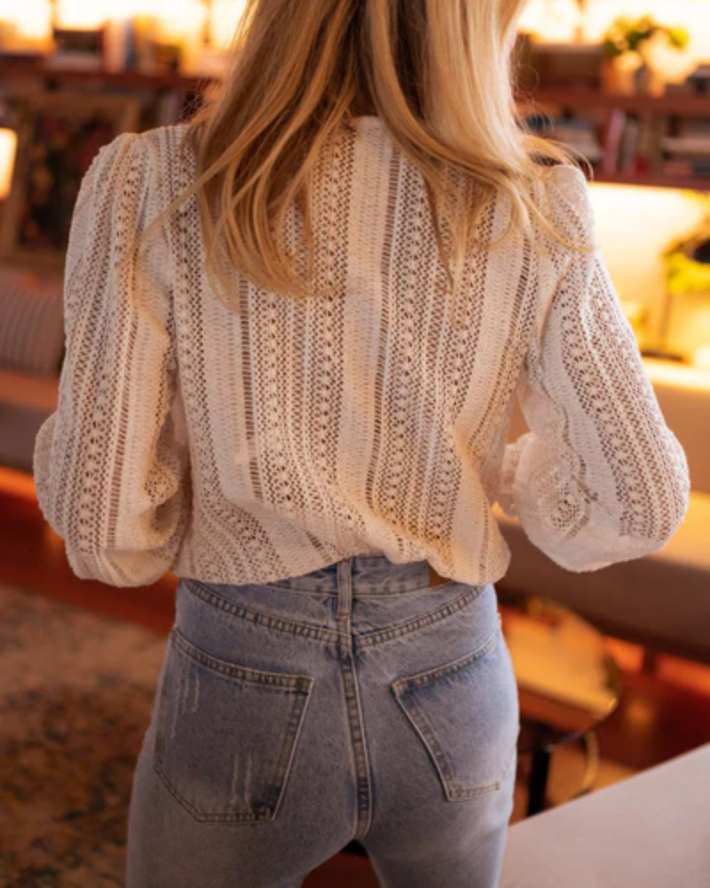 SUNBEAM - Blouse au crochet