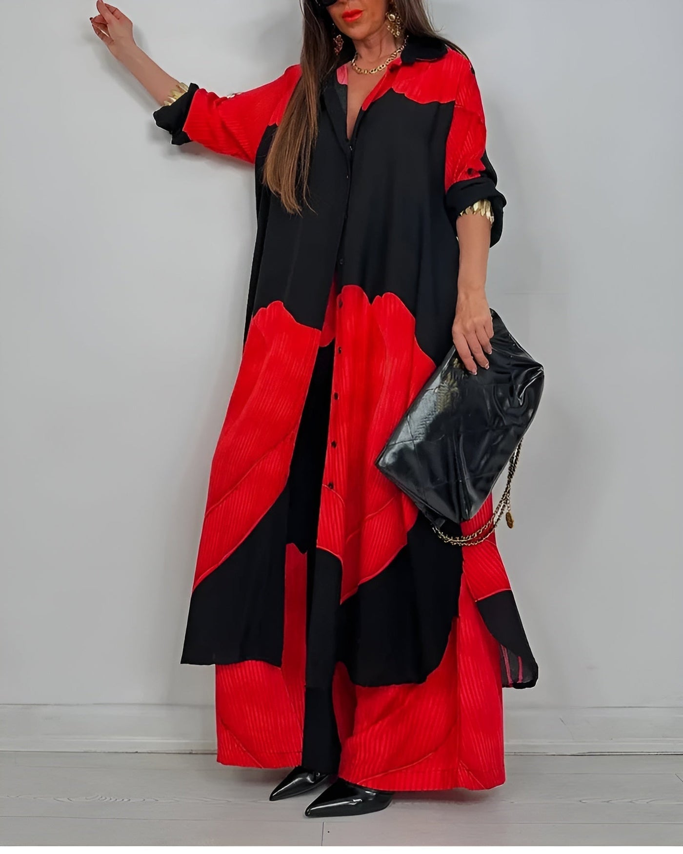Zelorava™ – Ensemble Moriel fluide et artistique pour un style chic sans effort