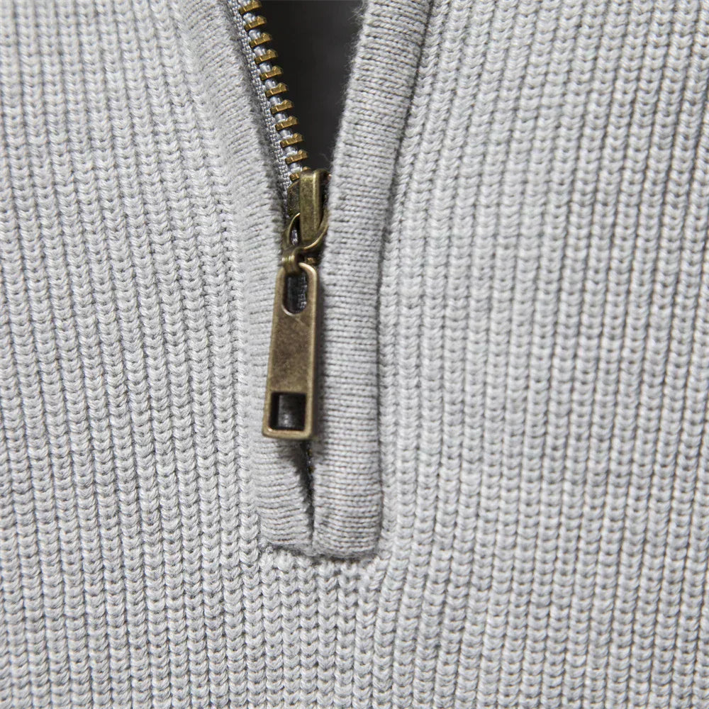 MP® | Pull zippé tricoté