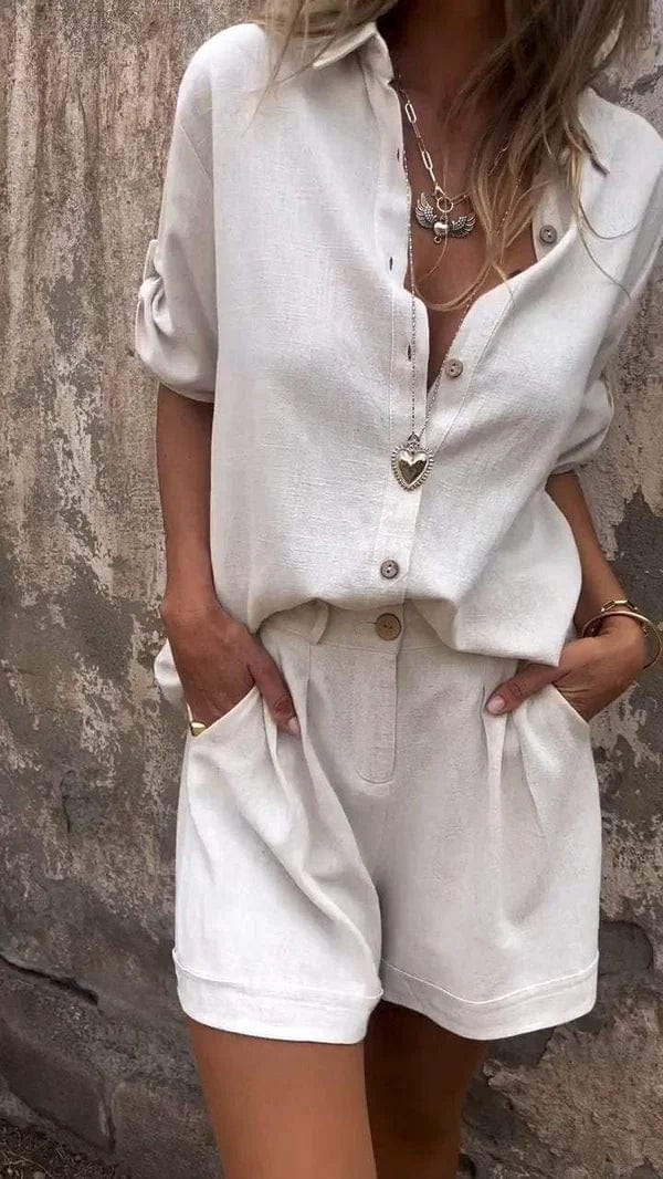 Linnea™ | Ensemble en Lin Léger et Élégant
