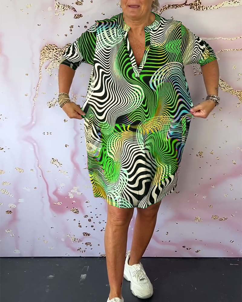 Ria™ | Robe V en couleur