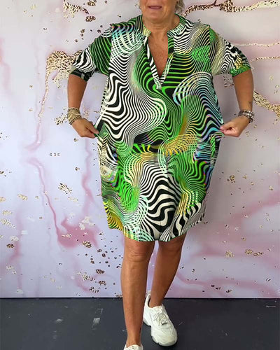 Ria™ | Robe V en couleur