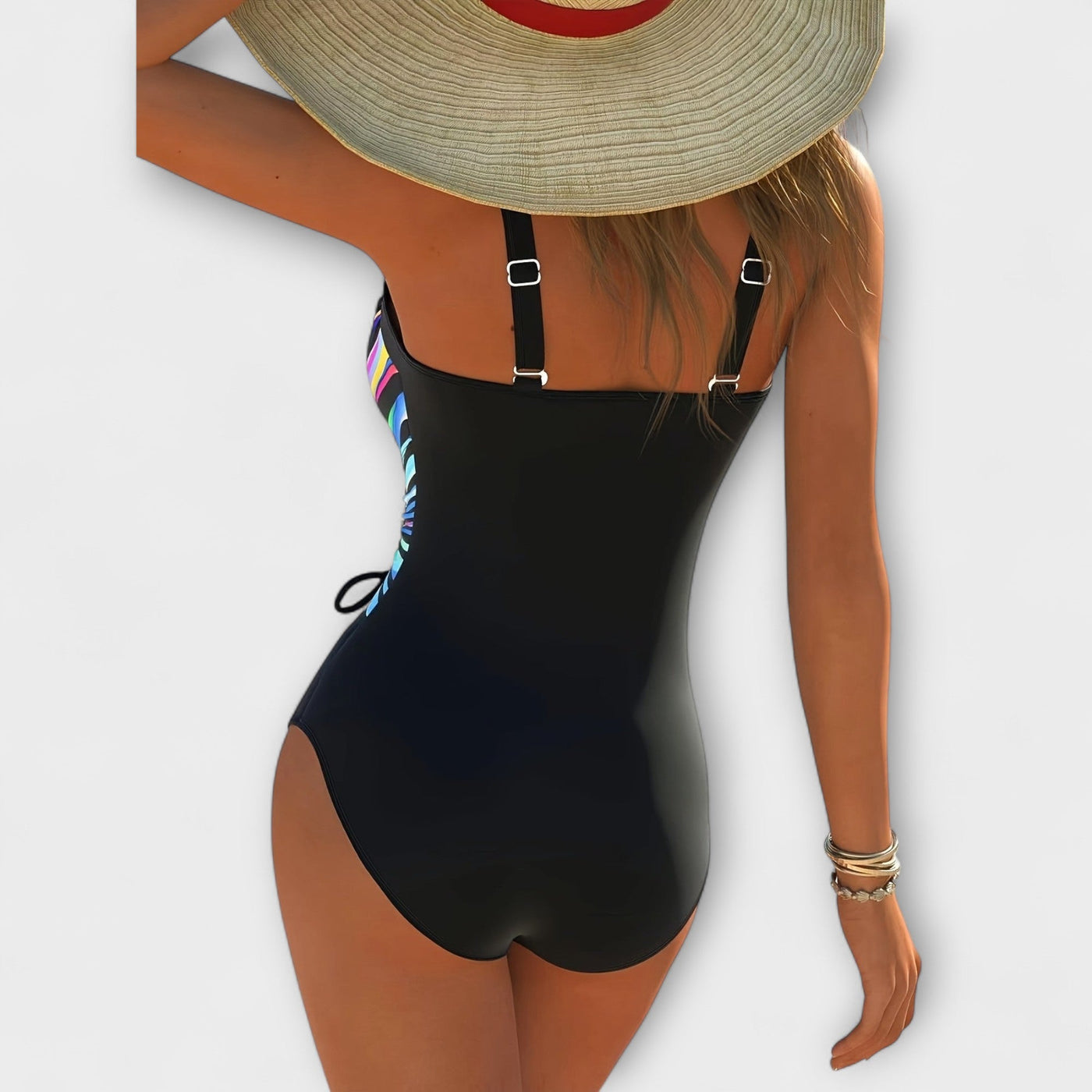 MP Clara | Maillot de bain élégant et extensible avec détail croisé sur le devant