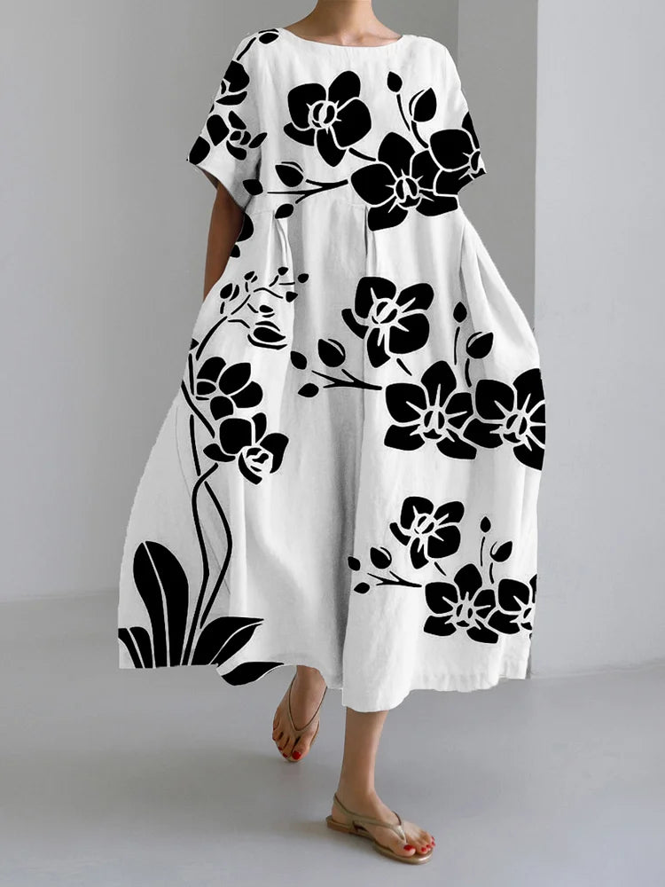MP™ MARISELLA | Robe Florale Élégante pour Chaque Occasion avec Style et Confort Flottant