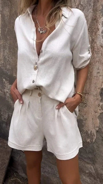 Linnea™ | Ensemble en Lin Léger et Élégant