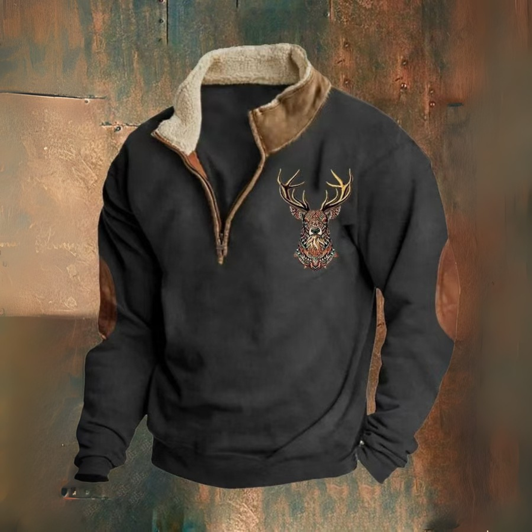 Laurent | Pull à quart de zip