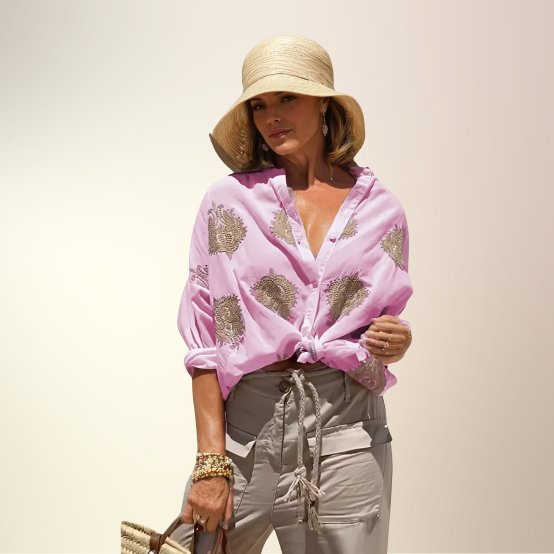 Simone™ | Blouse Chique Style Ibiza