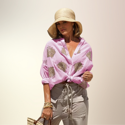 Simone™ | Blouse Chique Style Ibiza