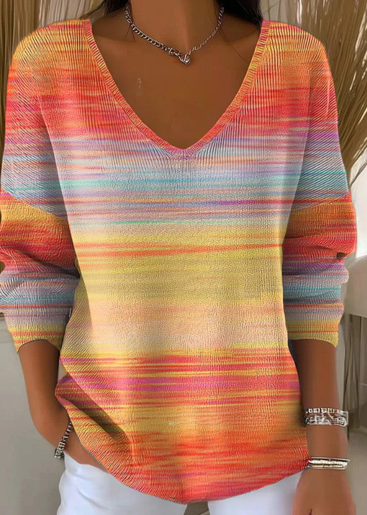 MP  – Pull avec décolleté en V