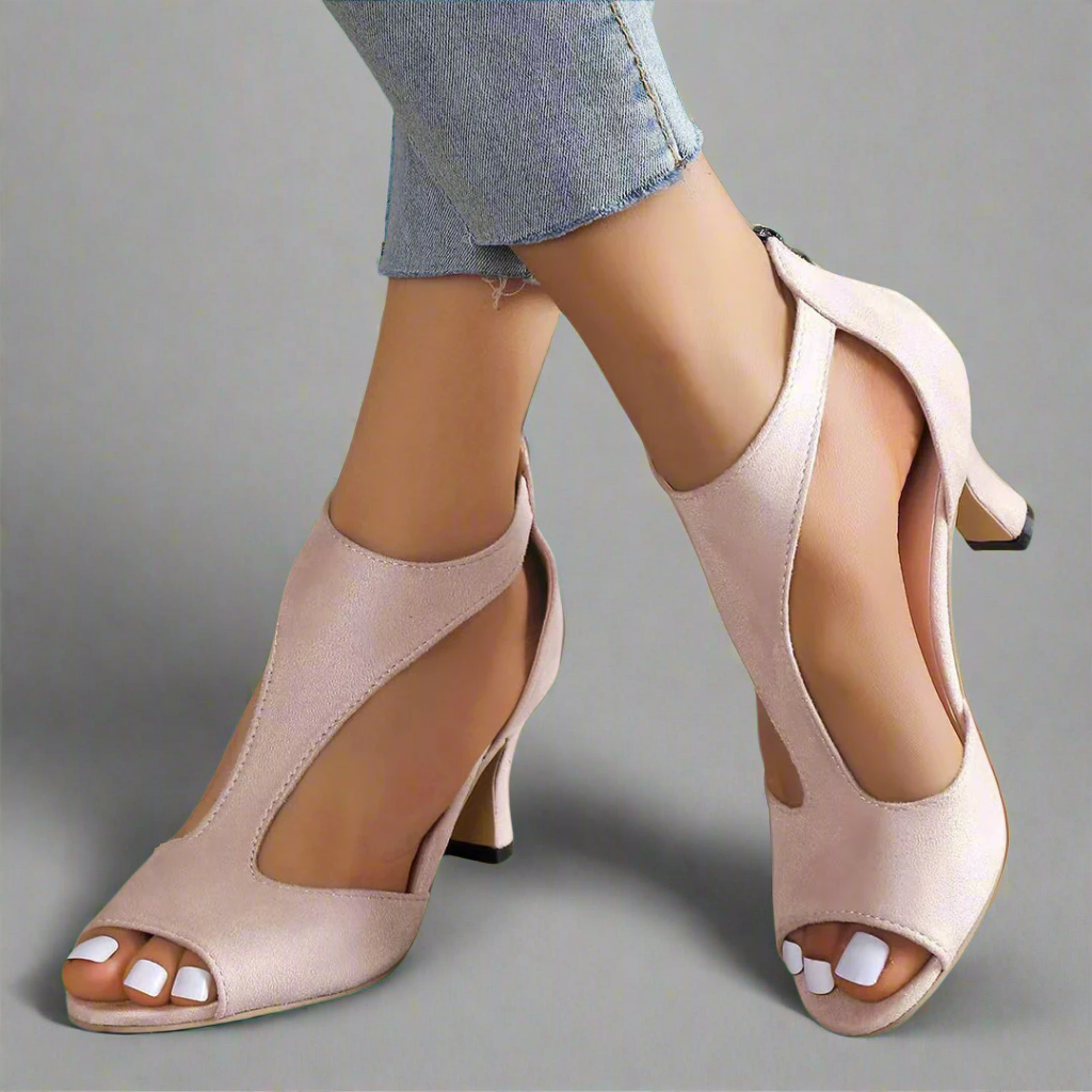 Heidrun™ | Sandales Élégantes à Talons Confortables