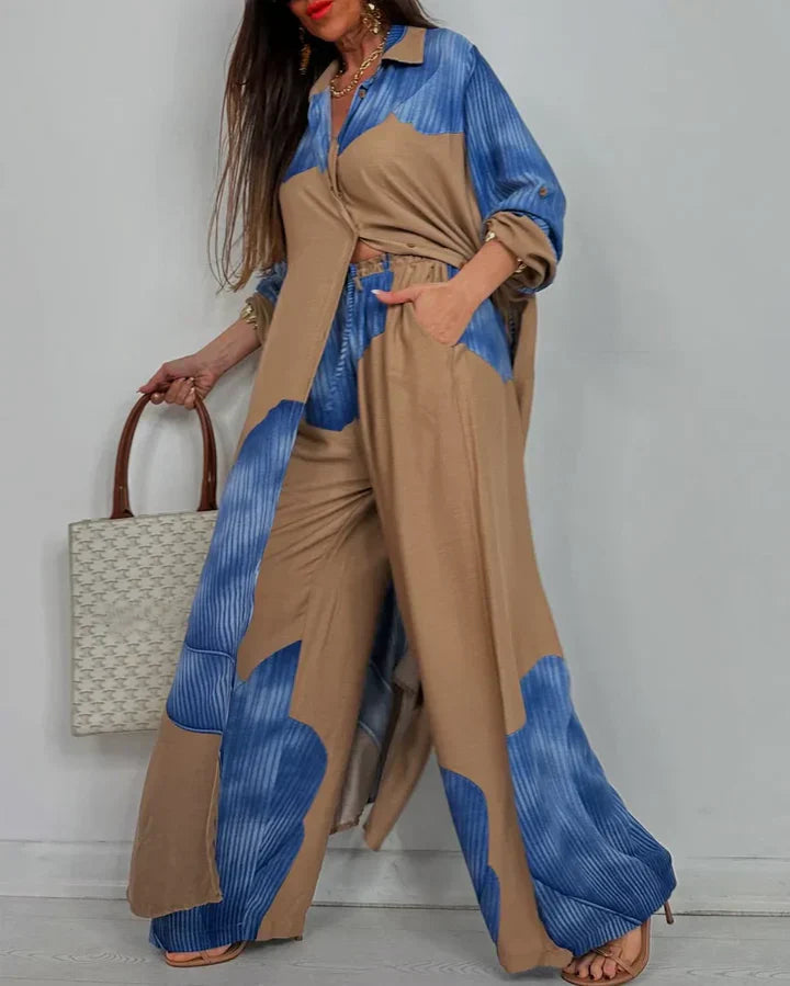 Zelorava™ – Ensemble Moriel fluide et artistique pour un style chic sans effort