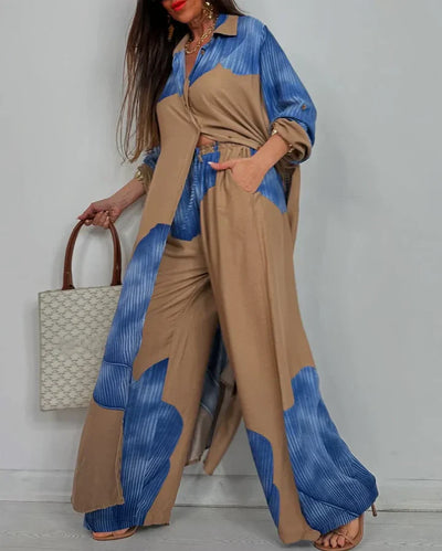 Zelorava™ – Ensemble Moriel fluide et artistique pour un style chic sans effort
