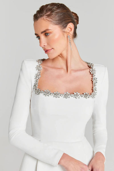 Barbara - Robe mini en velours