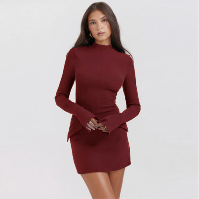 Caroline - Robe à revers