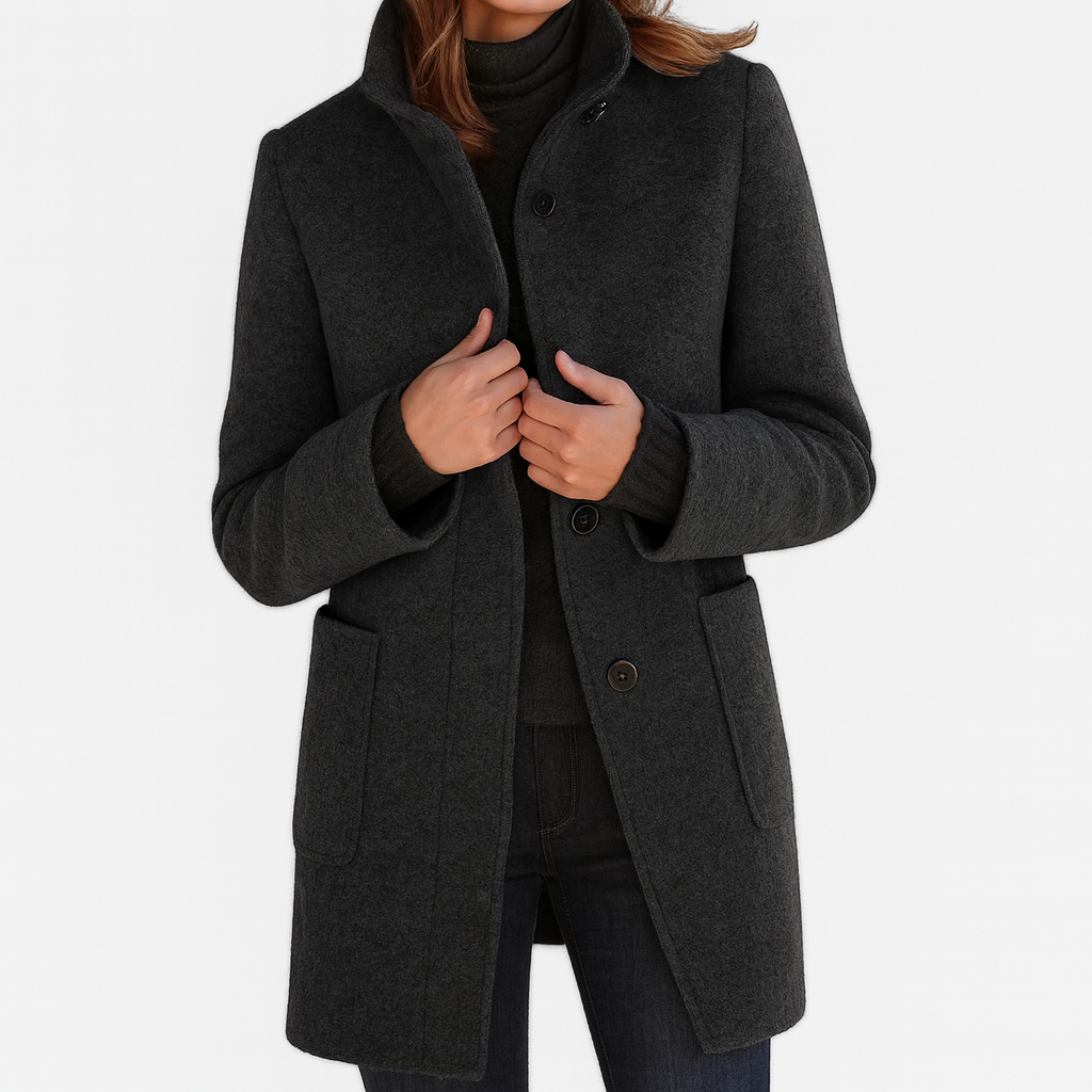 Stella™ | Veste Femme avec Col Haut