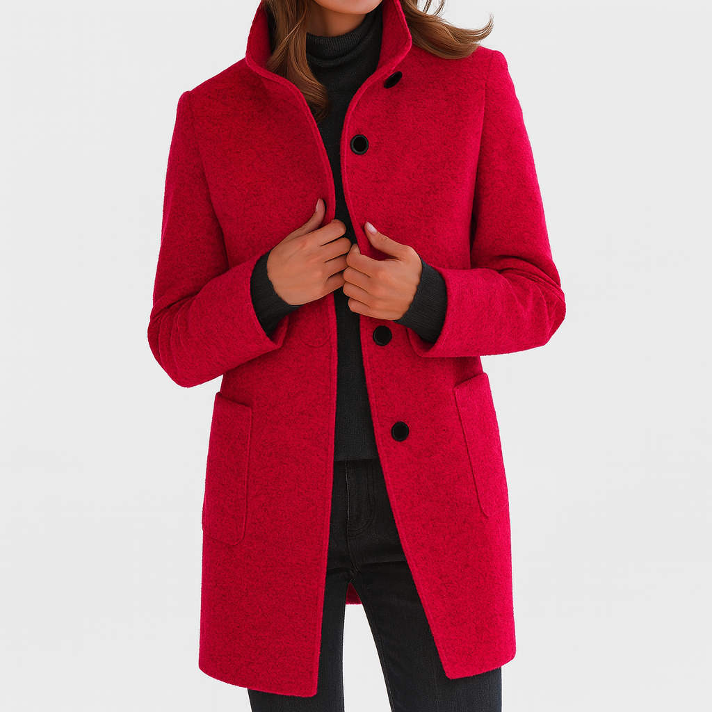 Stella™ | Veste Femme avec Col Haut