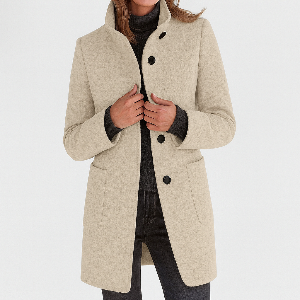 Stella™ | Veste Femme avec Col Haut
