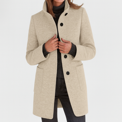 Stella™ | Veste Femme avec Col Haut