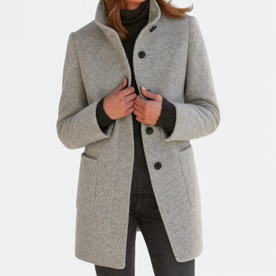 Stella™ | Veste Femme avec Col Haut
