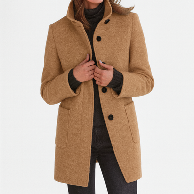 Stella™ | Veste Femme avec Col Haut