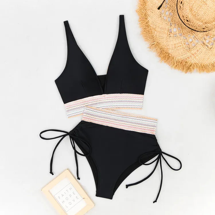 Summer Glow Bikini | Taille Haute Sculptante