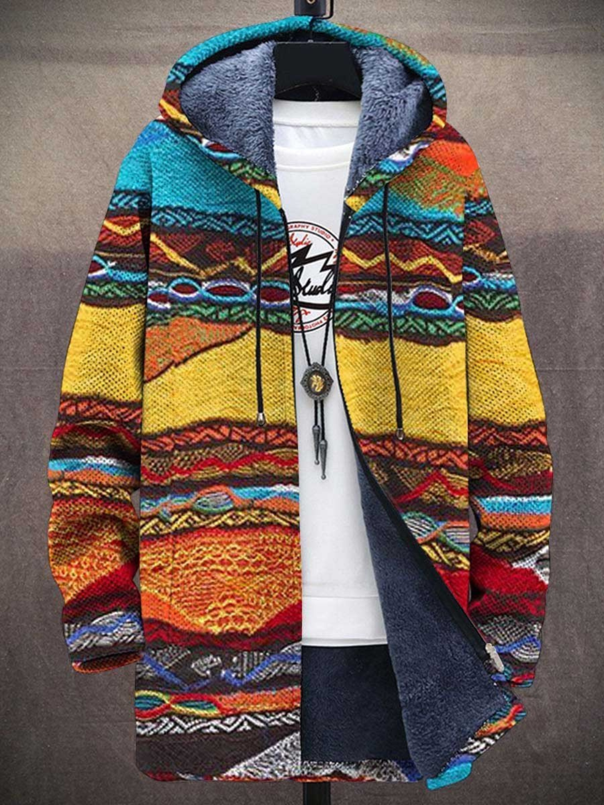 Jindalee | Cardigan de luxe inspiré par l'art