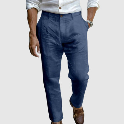 Pantalons en Lin Chic Saint-Tropez