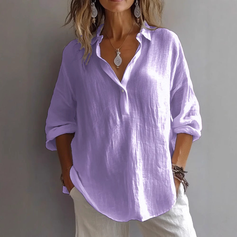 Isalina™ – Blouse Élégance Décontractée