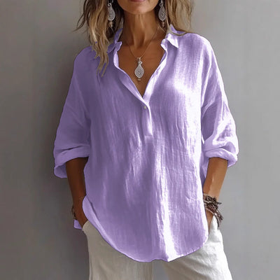 Isalina™ – Blouse Élégance Décontractée