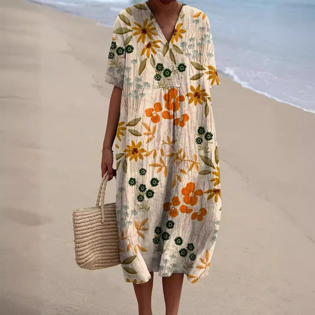 NICKA™ – ROBE À FLEURS