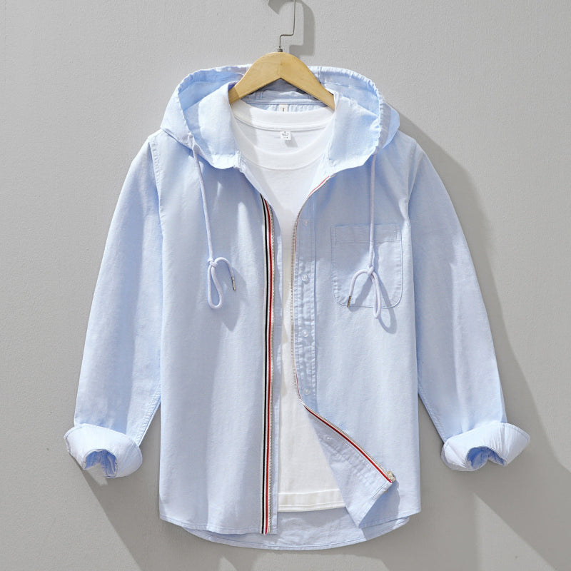 Casa | Hoodie Léger en Mélange de Lin