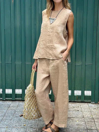 SABRINA | Ensemble d'été deux pièces avec confort léger et style moderne pour tous les jours