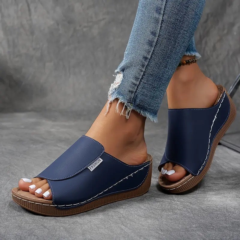 ECKO Sandales confortables pour femmes – Soutien Orthopédique et Soulagement des Pieds