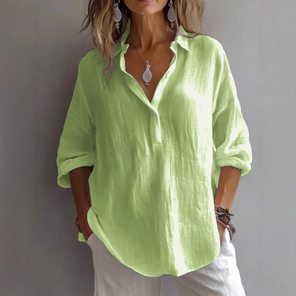 Isalina™ – Blouse Élégance Décontractée