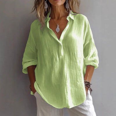 Isalina™ – Blouse Élégance Décontractée
