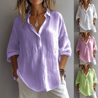 Isalina™ – Blouse Élégance Décontractée