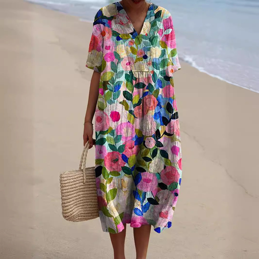 NICKA™ – ROBE À FLEURS