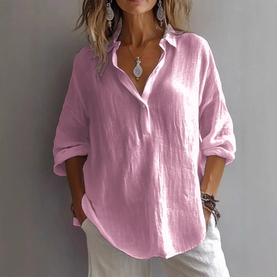 Isalina™ – Blouse Élégance Décontractée