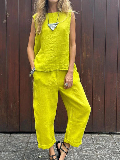 SABRINA | Ensemble d'été deux pièces avec confort léger et style moderne pour tous les jours
