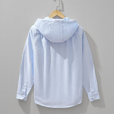 Casa | Hoodie Léger en Mélange de Lin