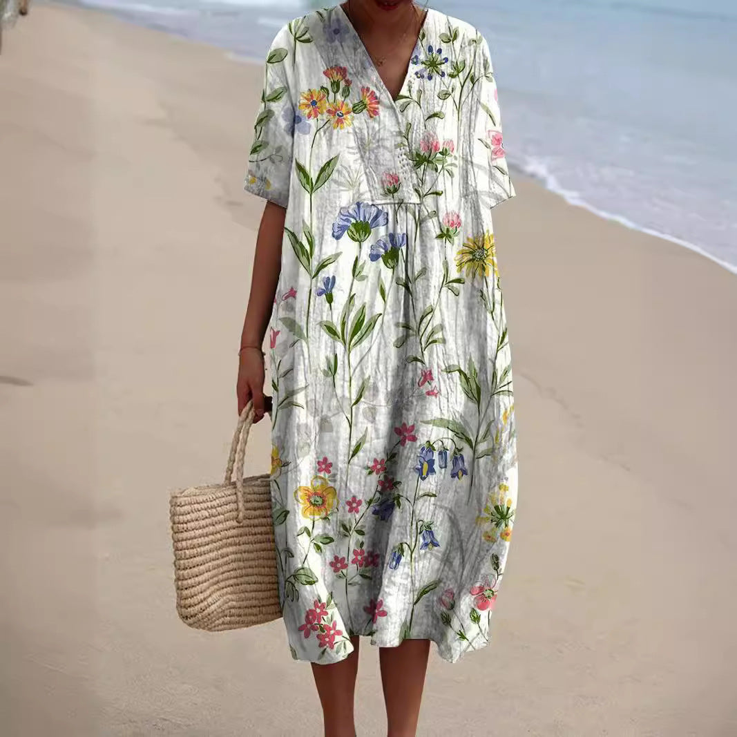 NICKA™ – ROBE À FLEURS