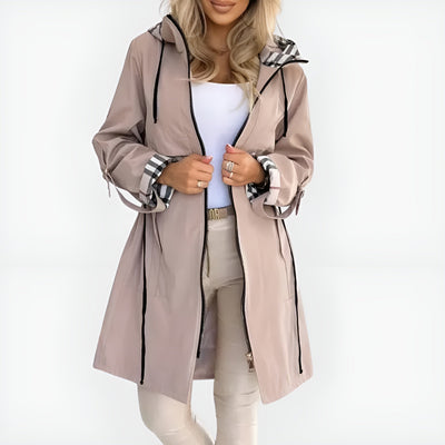 Aurélie | Manteau Femme avec Fermeture Frontale