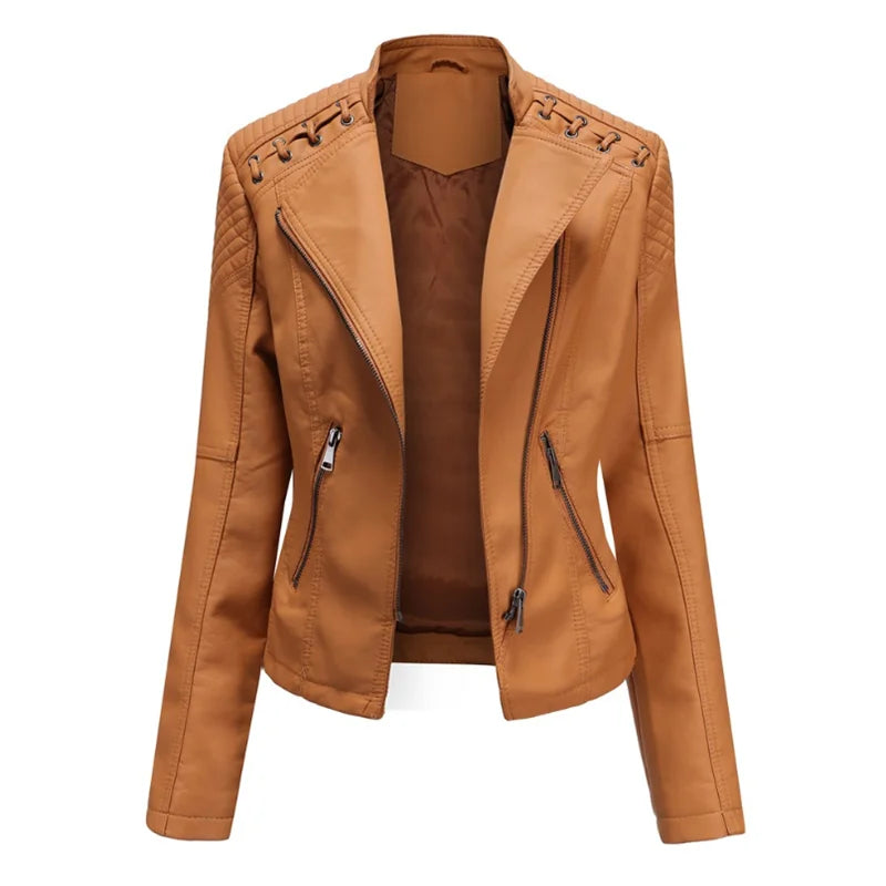 MP | Veste classique en cuir souple