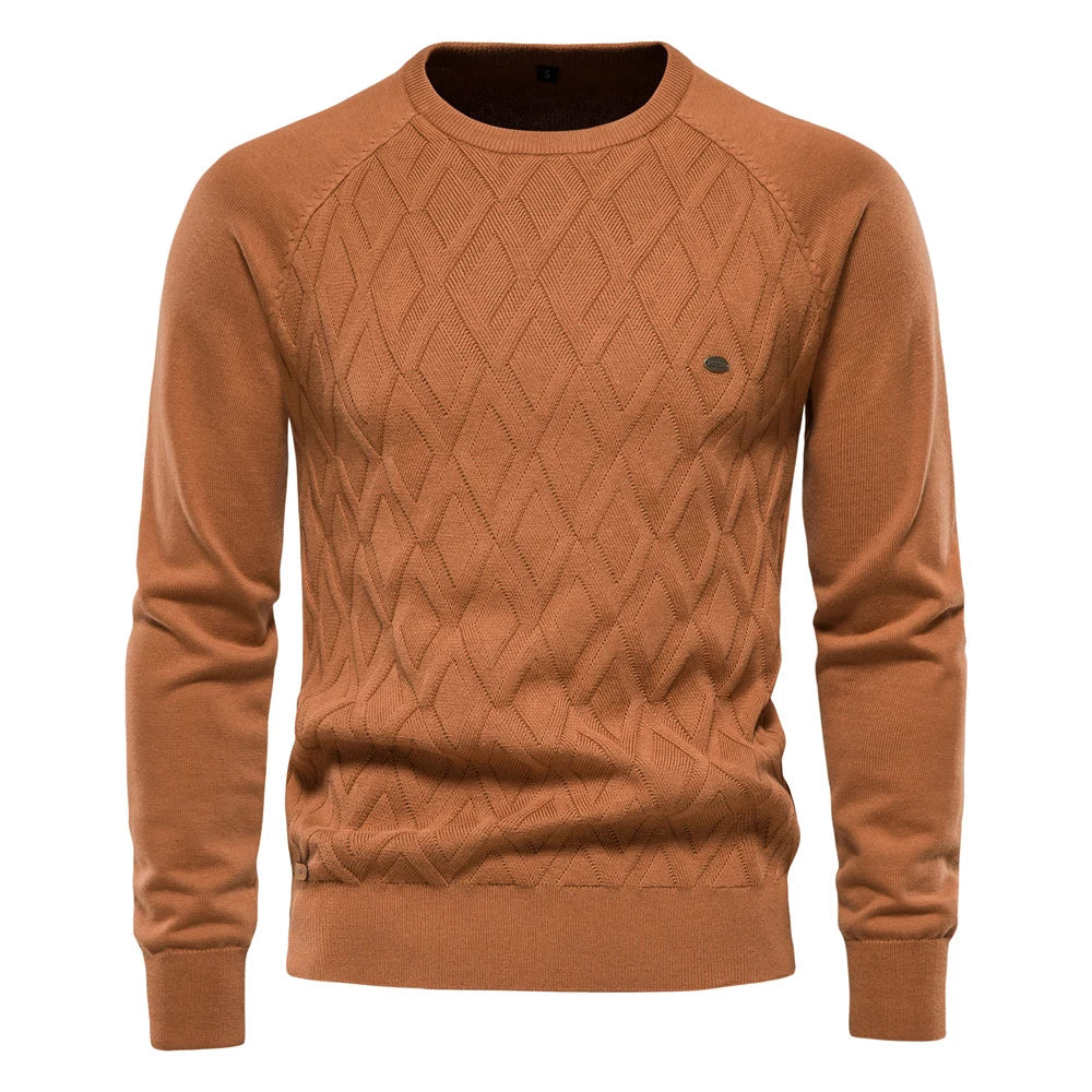 MP® | Pull pour homme avec design à carreaux