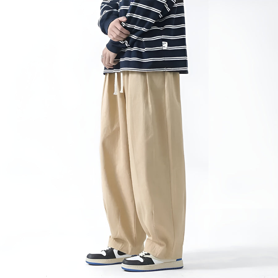 Paolino - Pantalons Élégants à Coupe Large