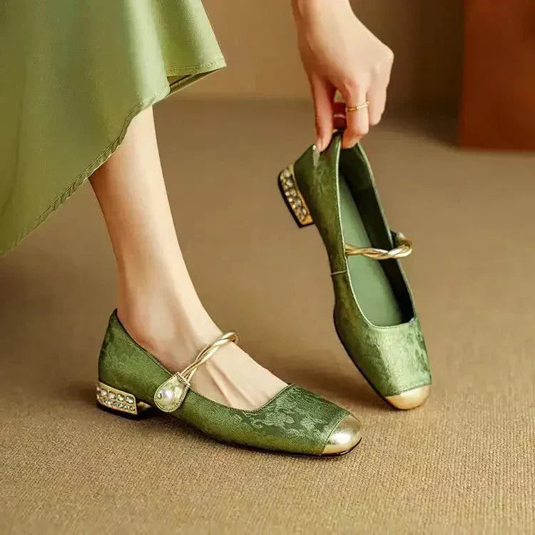 Mestelle Cuir Mary Jane