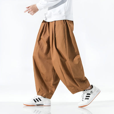 Paolino - Pantalons Élégants à Coupe Large