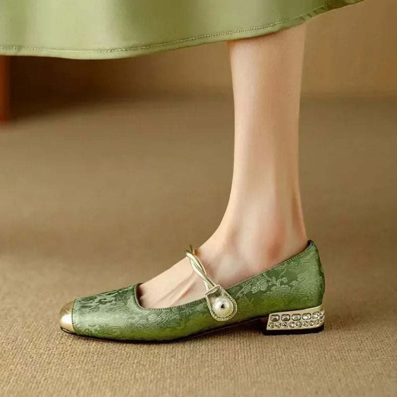 Mestelle Cuir Mary Jane